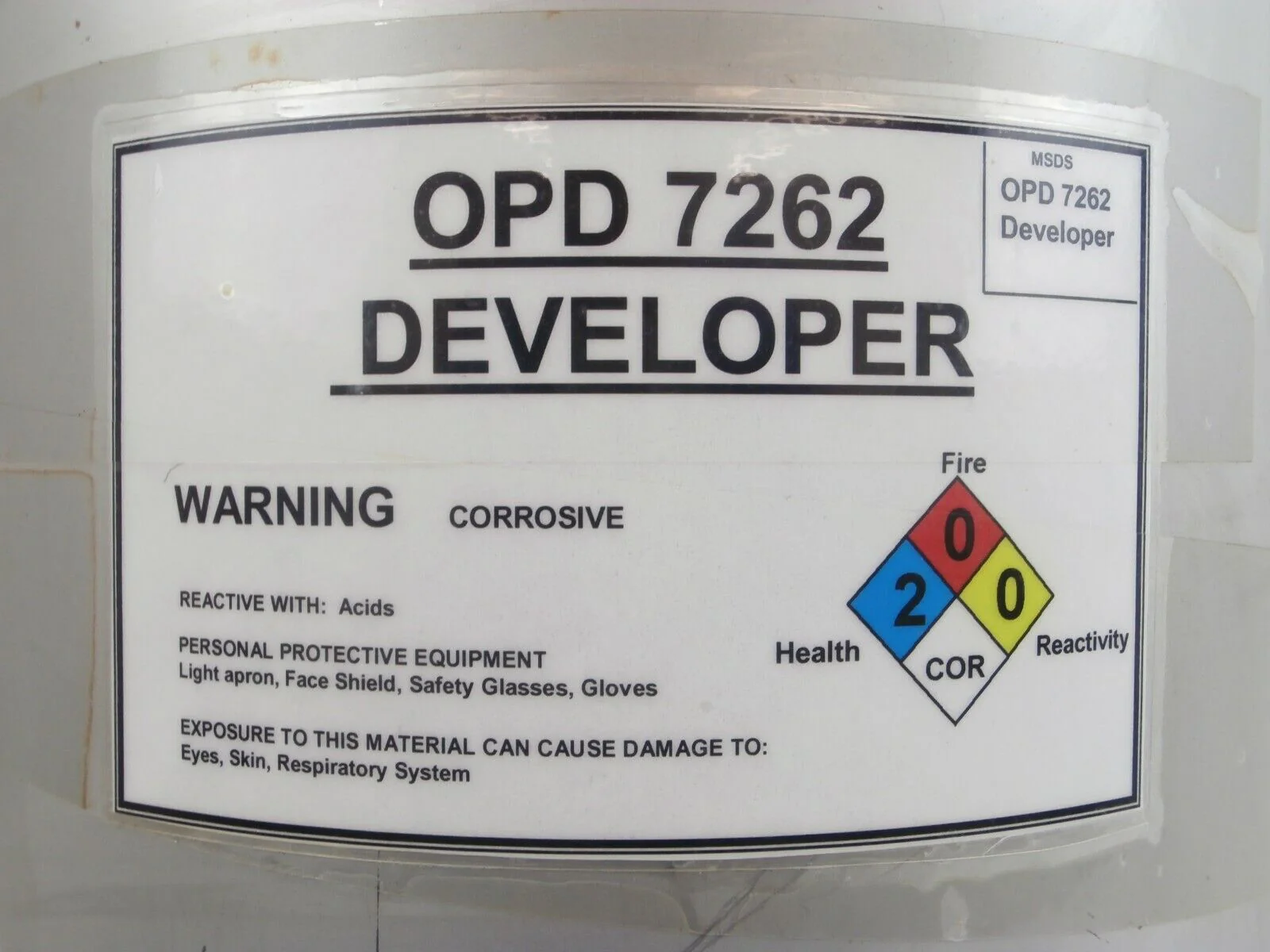 Alloy Products Photoresist Pressure Vessel Developer Tank OPD 7262 SVG ...