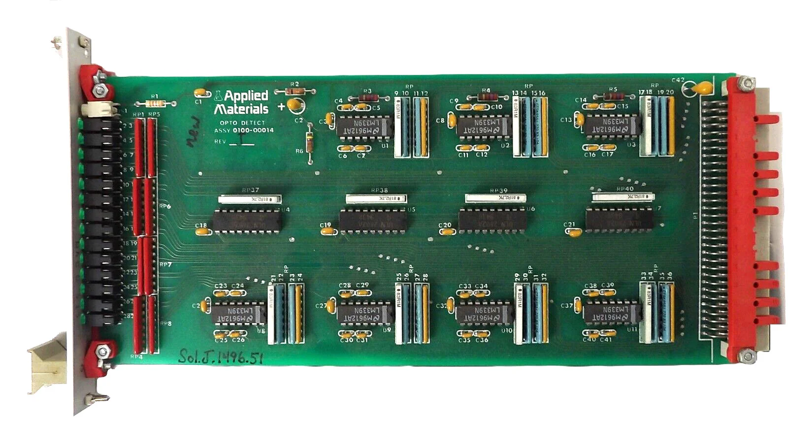 AMAT Applied Materials 0100-00014 Opto Detect PCB Working Surplus ...