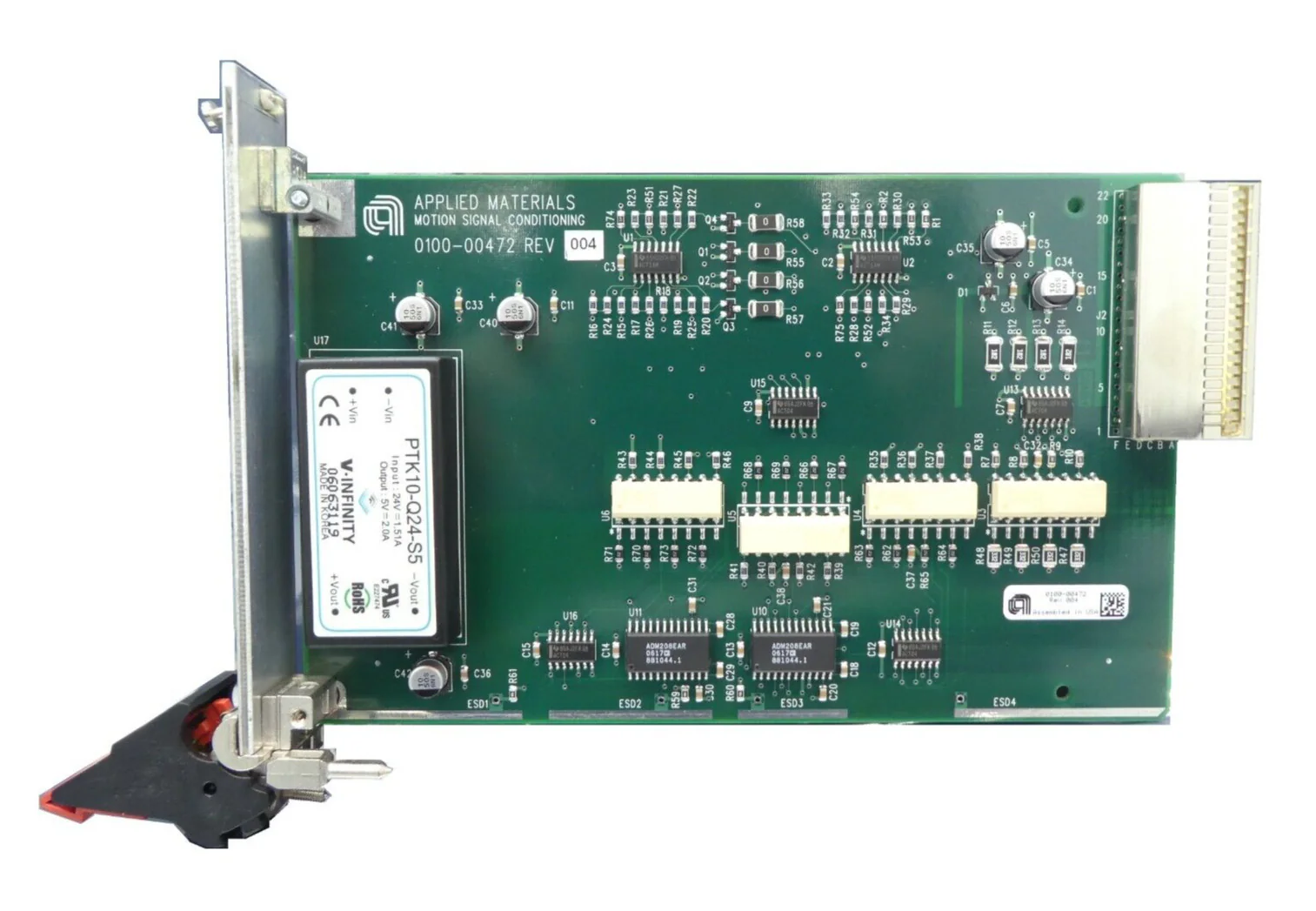 AMAT Applied Materials 0100-00472 Motion Signal Conditioning PCB Card ...