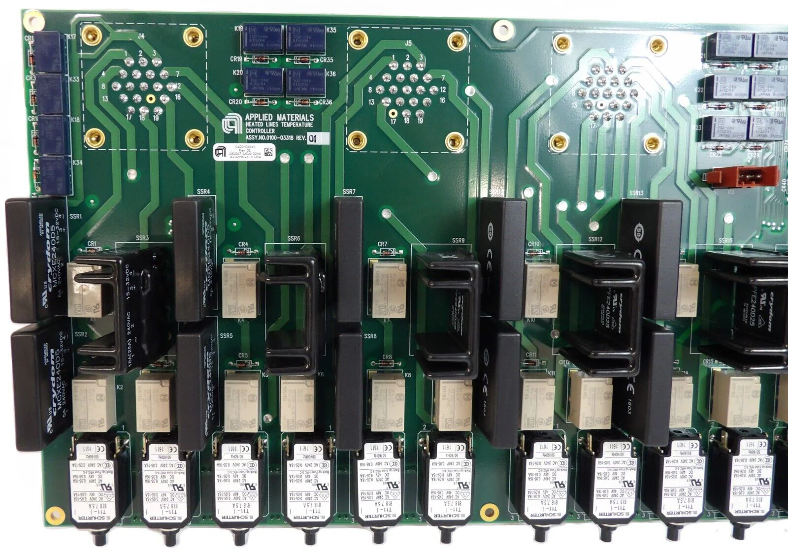 AMAT Applied Materials 0100-03318 Heated Lines Temperature Controller ...