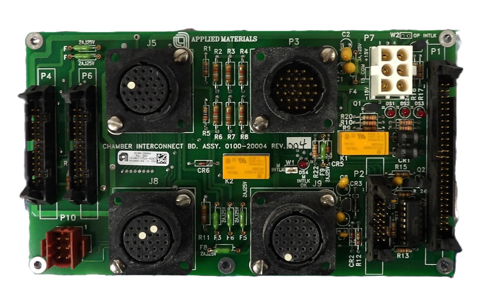 AMAT Applied Materials 0100-20004 Chamber Interconnect PCB Assembly ...
