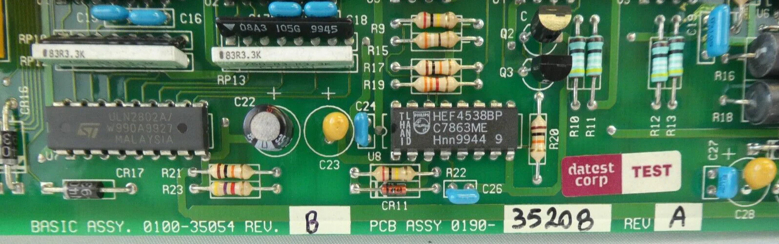 AMAT Applied Materials 0190-35208 Chamber Interface PCB Card 0100-35054 ...