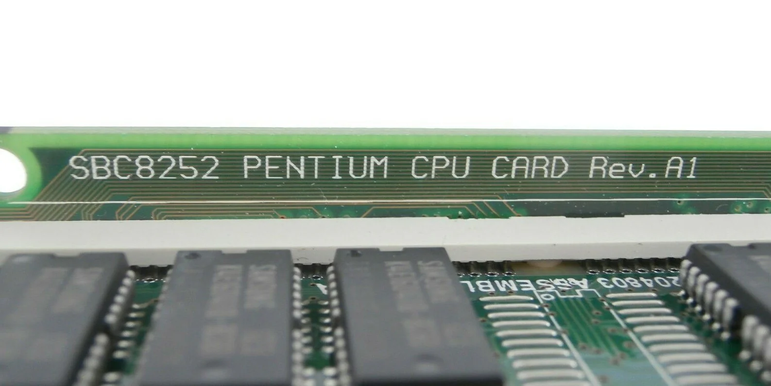 Axiomtek SBC8252 SBC Single Board Computer Pentium CPU PCB Card Rev. A1 ...