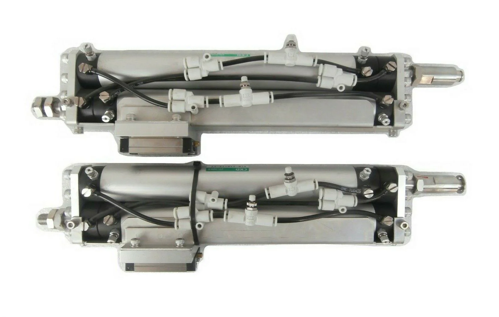 CKD SCM-25B175-P7 Load Port Pneumatic Rail TEL 3D80-001147-V6 Lot of 2 ...