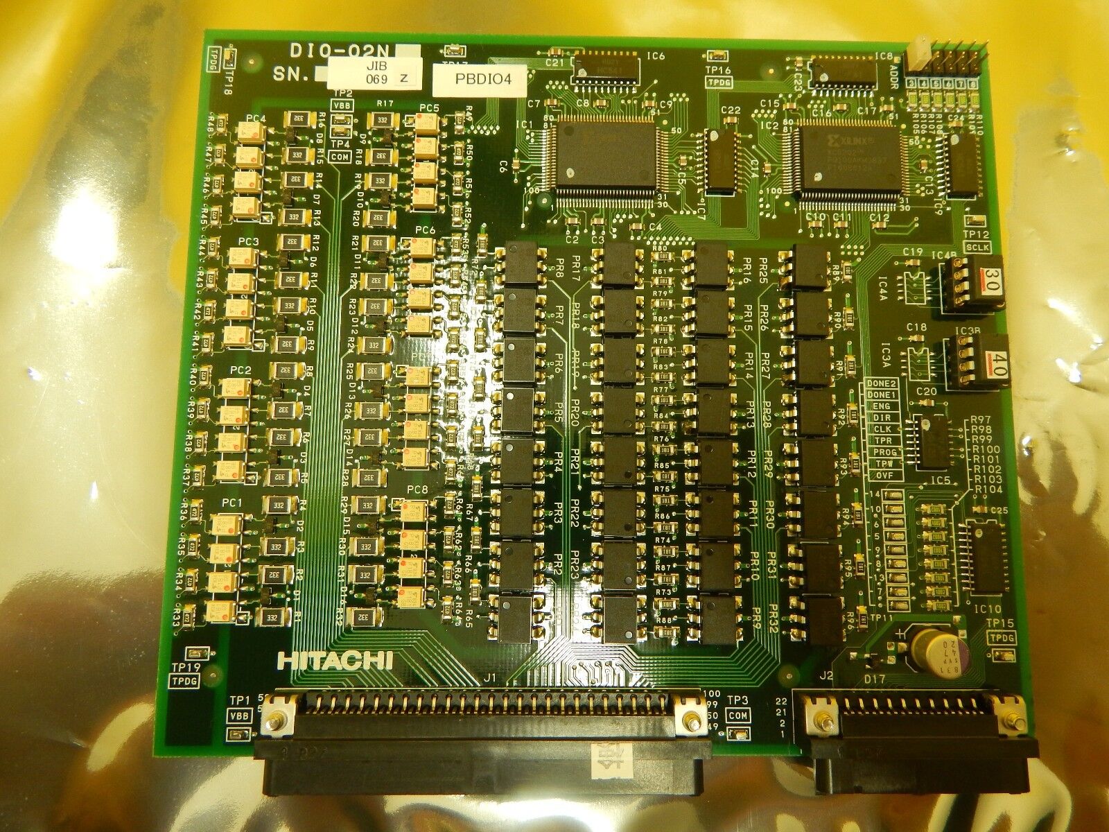 Hitachi HT98312A Interface Connector Board PCB BD12 Ver. A1 Used ...