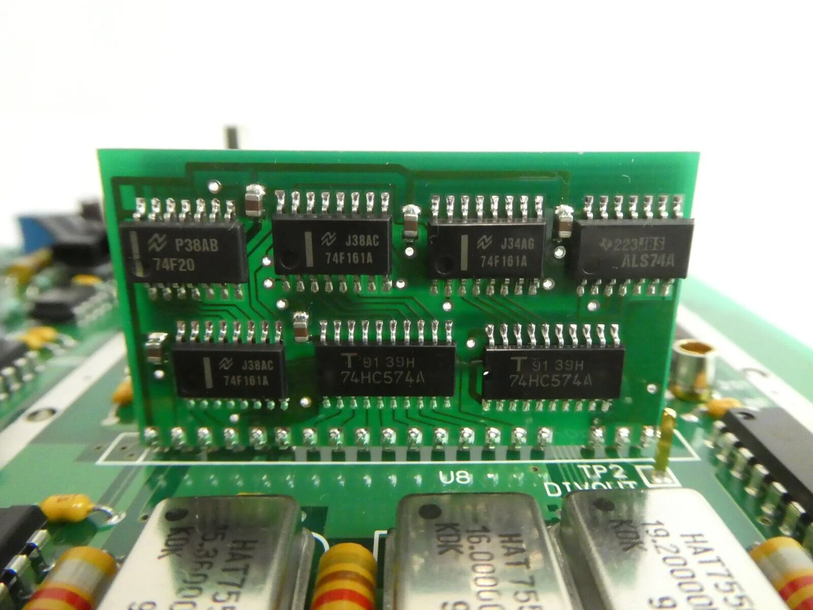 HP Agilent 04284-66505 LCR Meter Interface PCB Assembly Working Surplus ...
