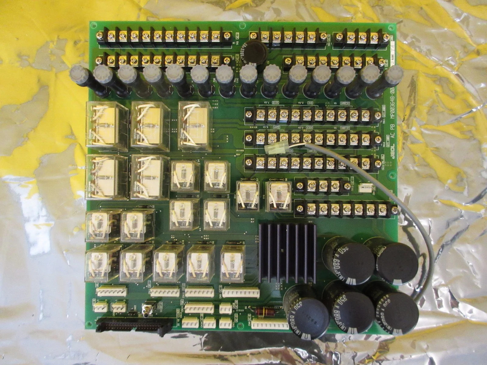JEOL MP003648-00 AC PB Relay Power Distribution Board PCB JEM-2010F TEM ...