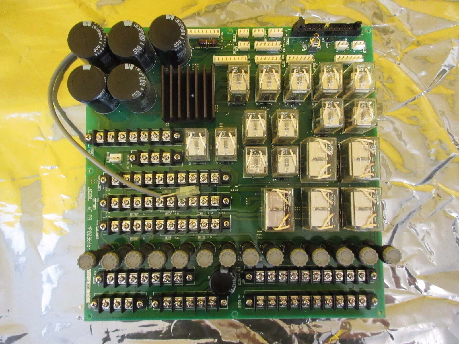 JEOL MP003648-00 AC PB Relay Power Distribution Board PCB JEM-2010F TEM ...