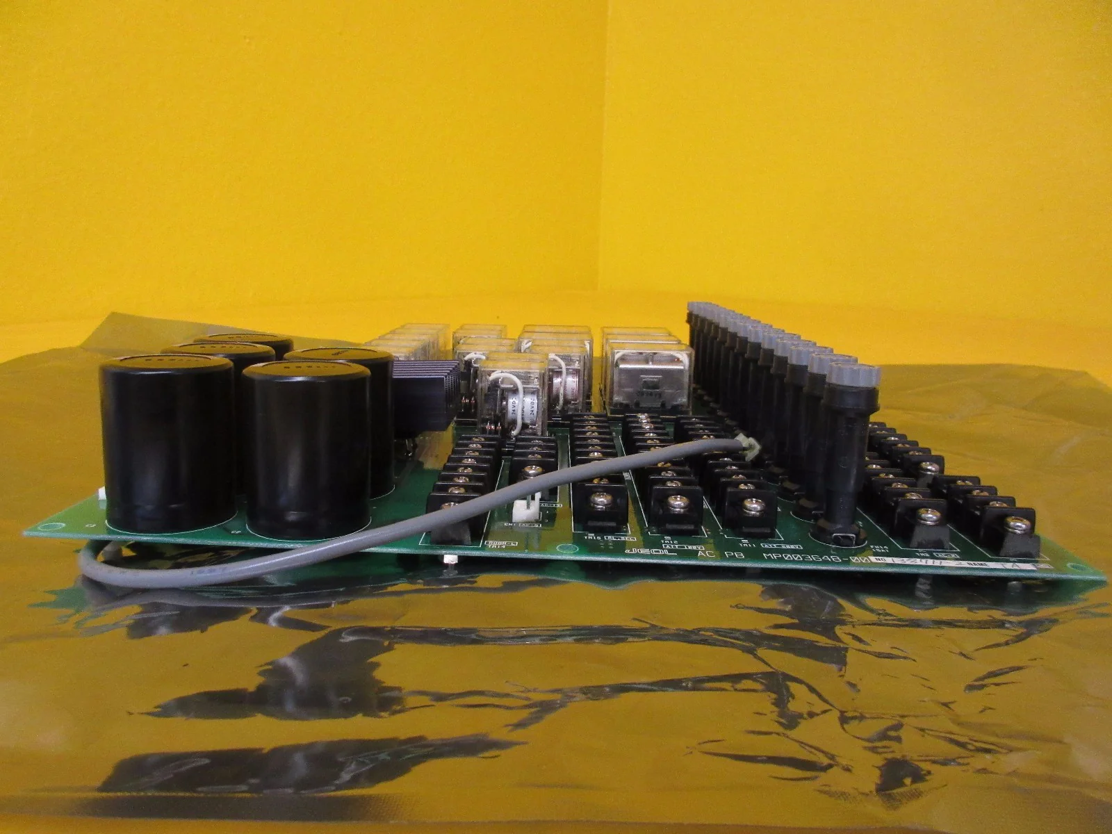 JEOL MP003648-00 AC PB Relay Power Distribution Board PCB JEM-2010F TEM ...