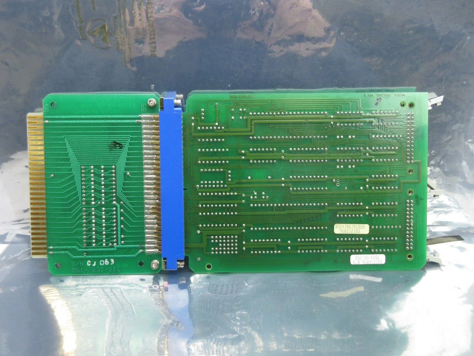 Matrix DSC-5K-SVGL Interface PCB Card 7911/DSC Perkin 851-8963 SVG 90S ...