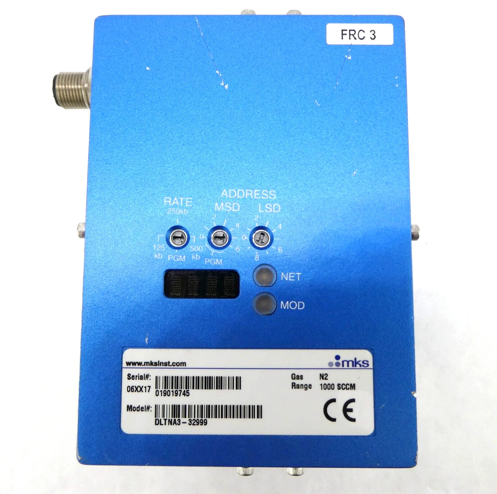 MKS Instruments DLTNA3-32999 Flow Ratio Controller DELTA III Working ...