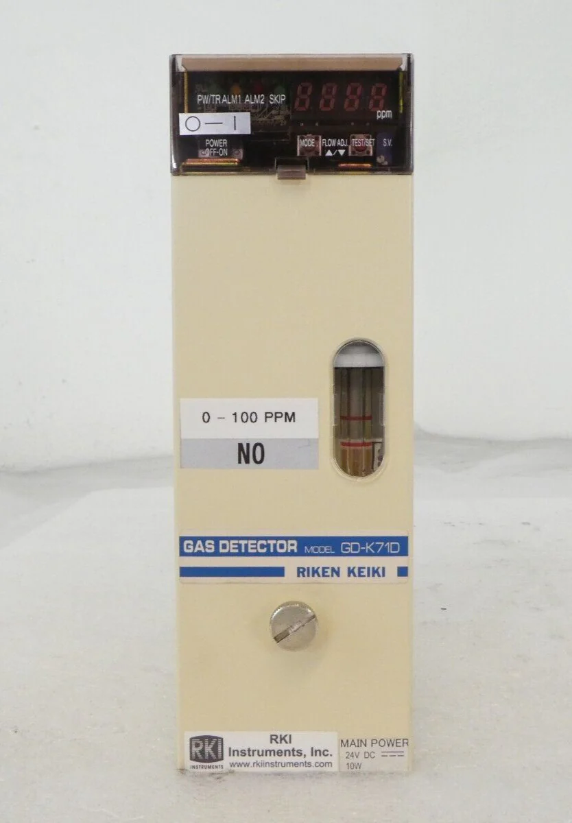 RKI Instruments GD Series Gas Detector Set of 3 GD-K71D GD-V77D Working ...