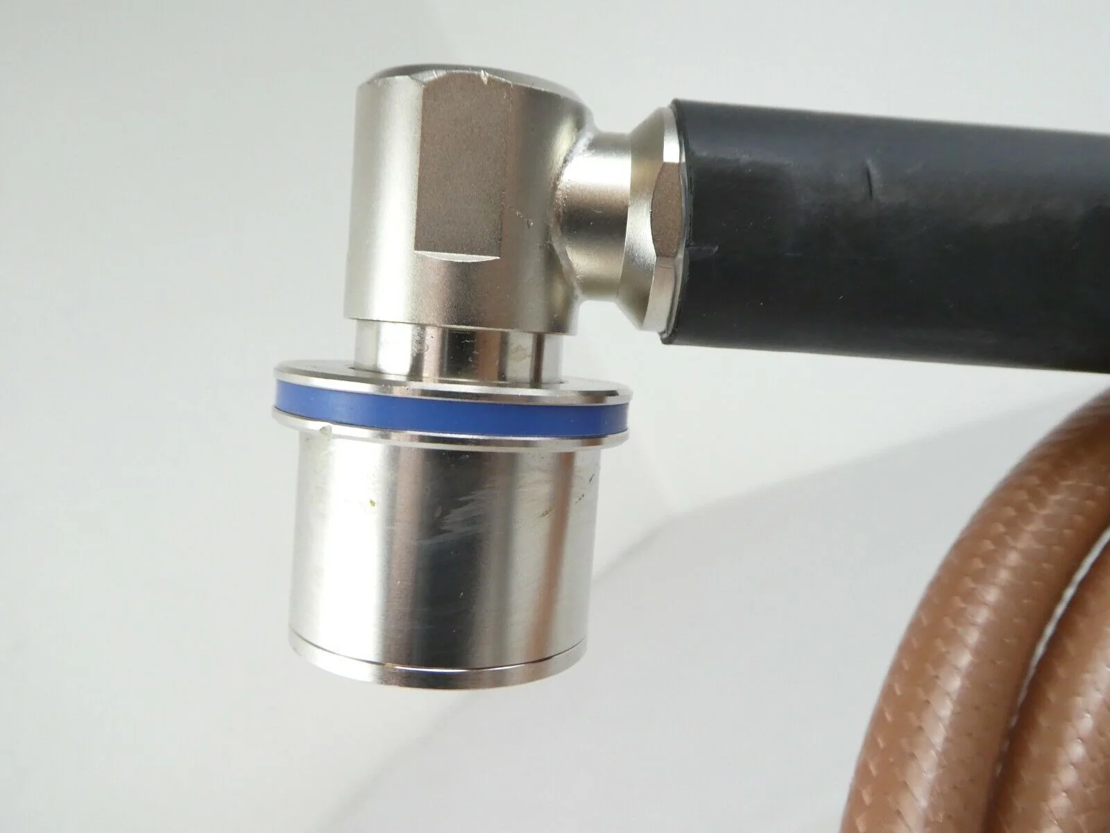 TEL Tokyo Electron 2L41-000089-11 RF Cable 40.68MHz @ 3kW 1.99M Working ...