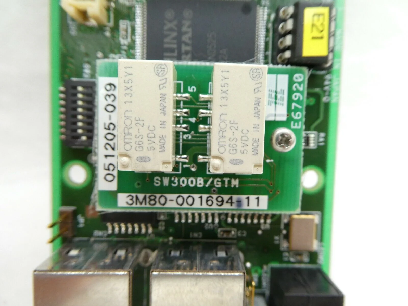 TEL Tokyo Electron 3D81-000021-14 Network Interface Board PCB Trias ...