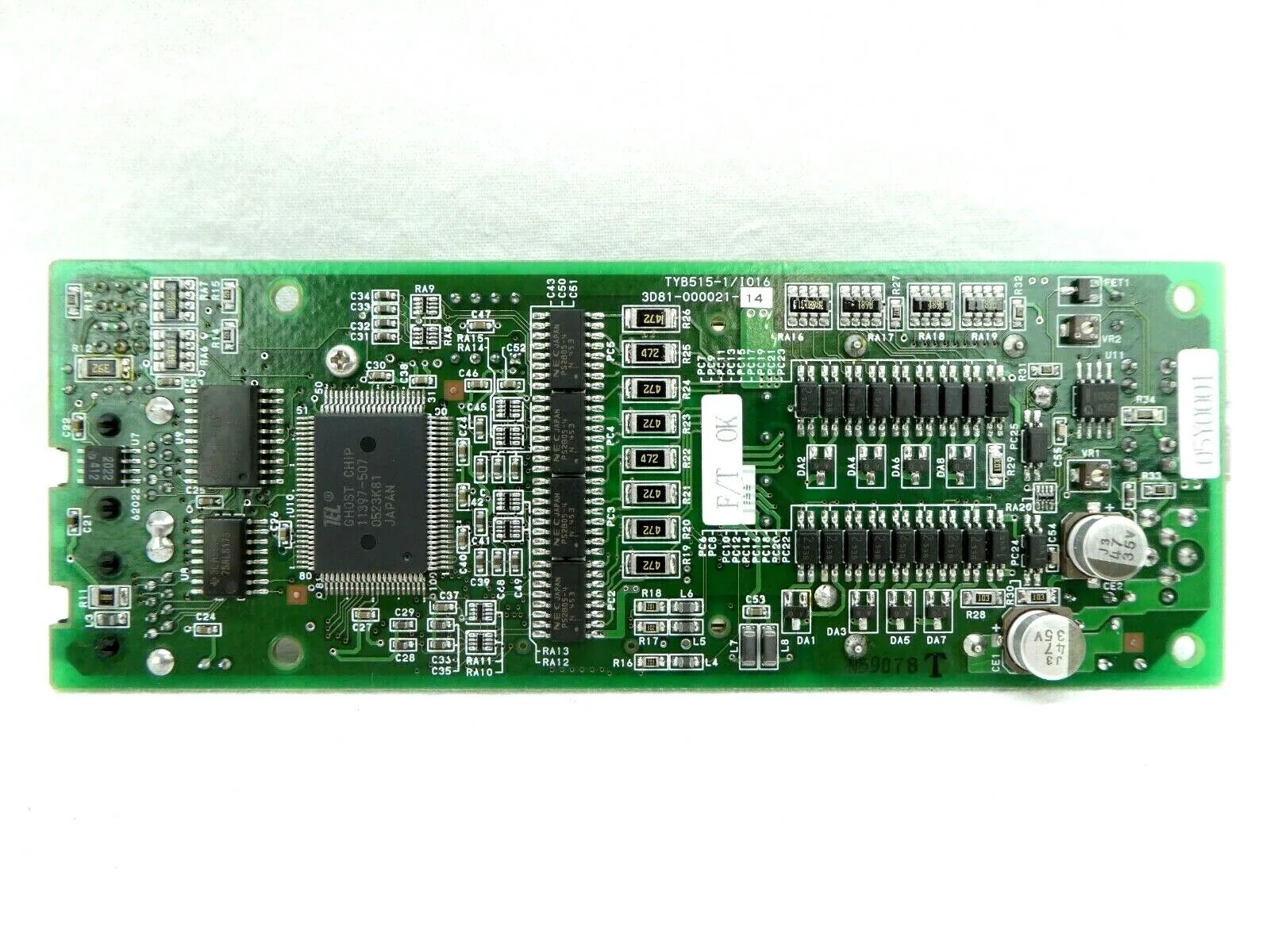 TEL Tokyo Electron 3D81-000021-14 Network Interface Board PCB Trias ...