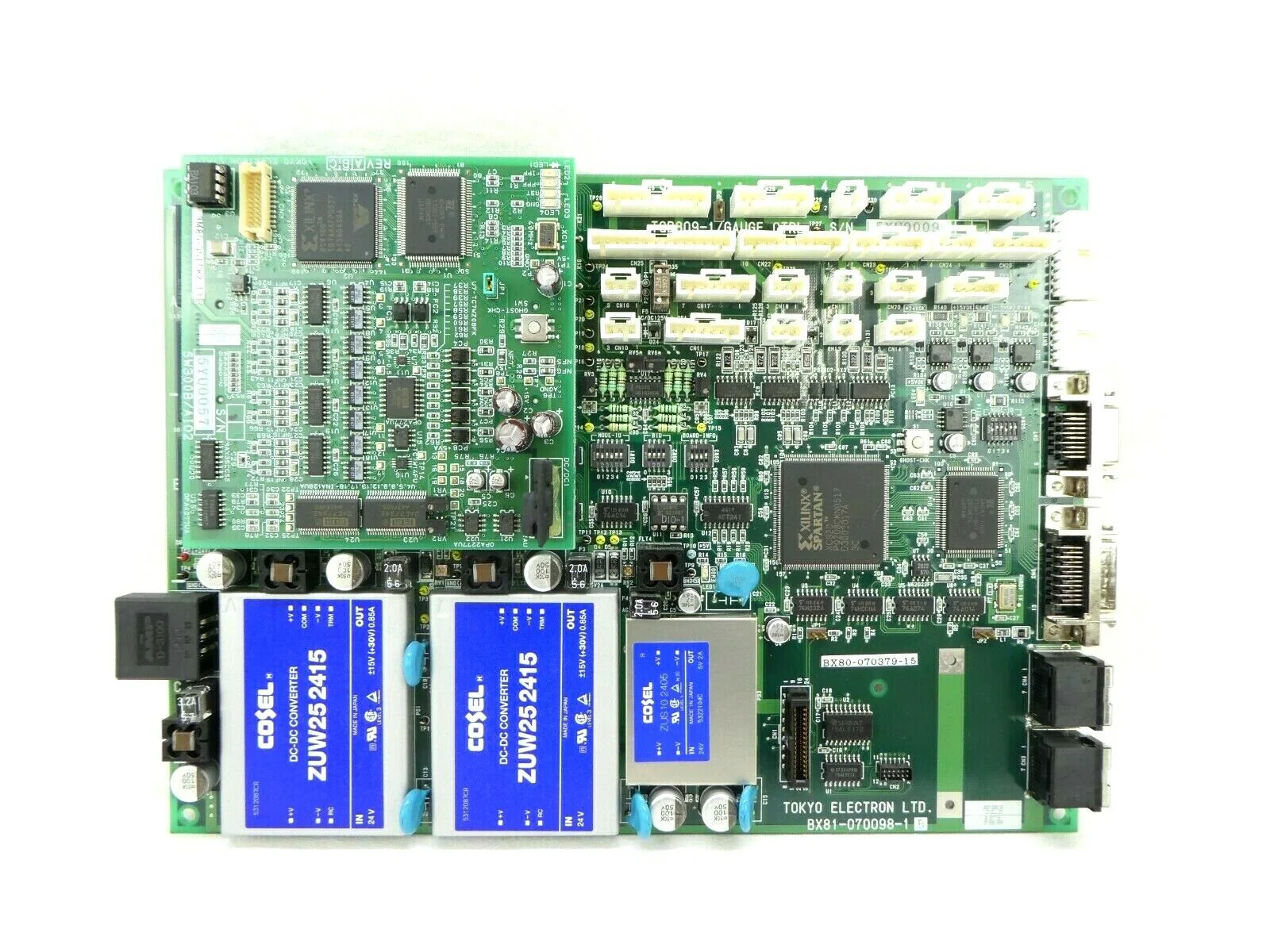 TEL Tokyo Electron BX81-070098-15 Interface Board PCB Trias Working ...