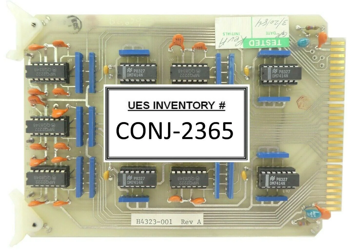 Varian VSEA DH4323001 24 Bit Input Buffer PCB Card H4323-001 Rev. A ...