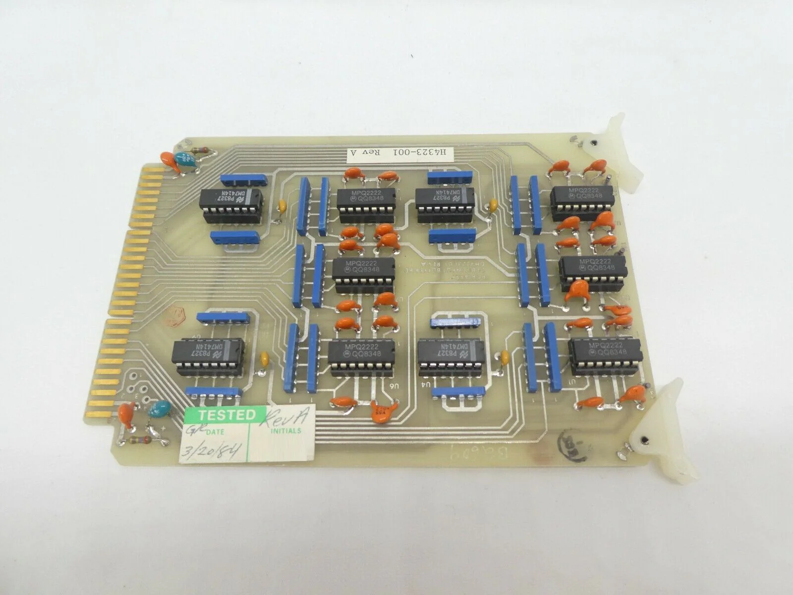 Varian VSEA DH4323001 24 Bit Input Buffer PCB Card H4323-001 Rev. A ...