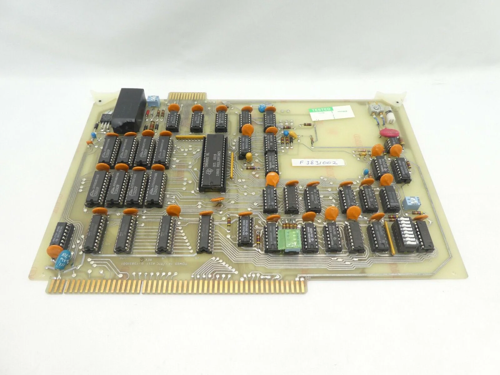 Varian VSEA F3831002 Power Fail/RTC PCB Card D-F3831001 Rev. G Working ...