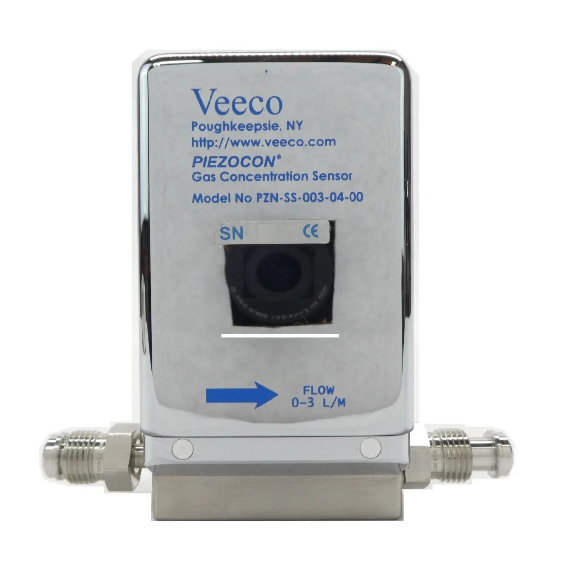 Veeco PZN-SS-003-04-00 Gas Concentration Sensor PIEZOCON Working ...