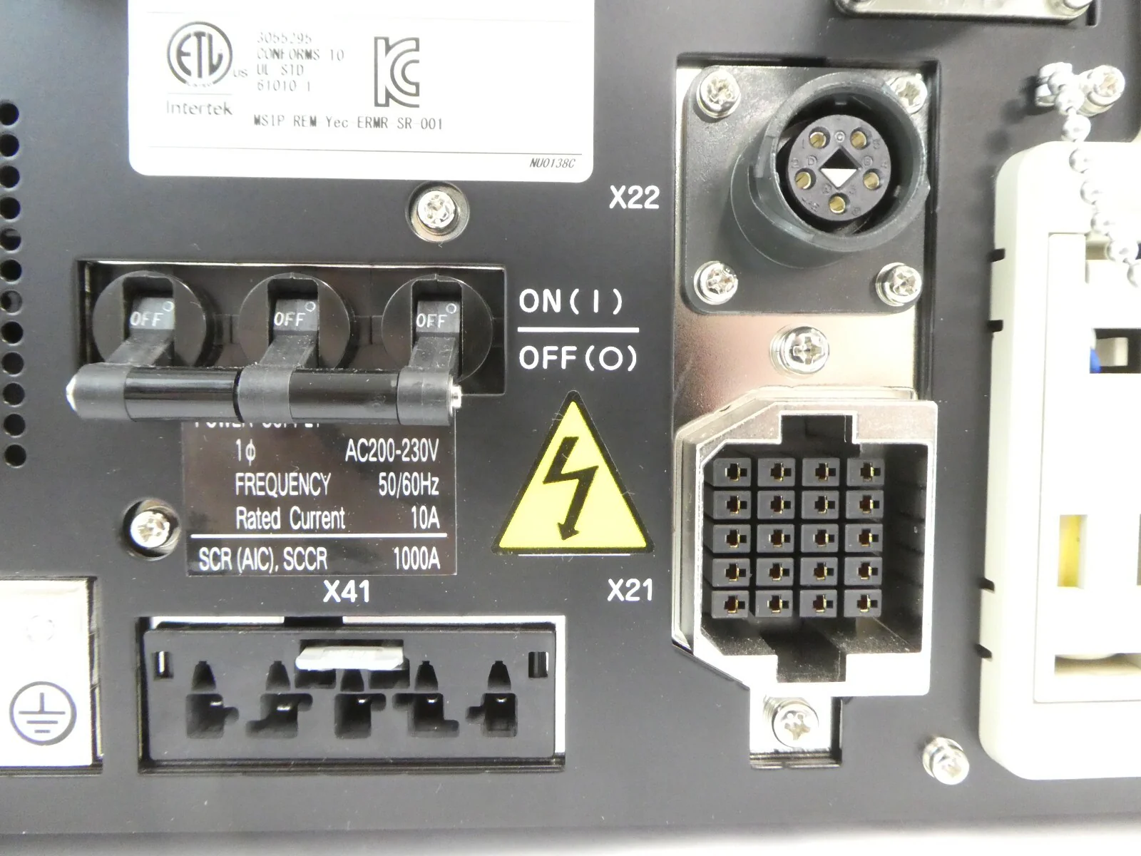 Yaskawa ERMR-AS00-B301-E1 Robot Controller Module CX80-001701-V2 SR100 ...